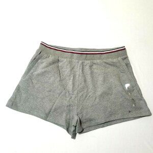 Tommy Hilfiger Cotton Shorts Women's‎ Solid Elastic Band Waist